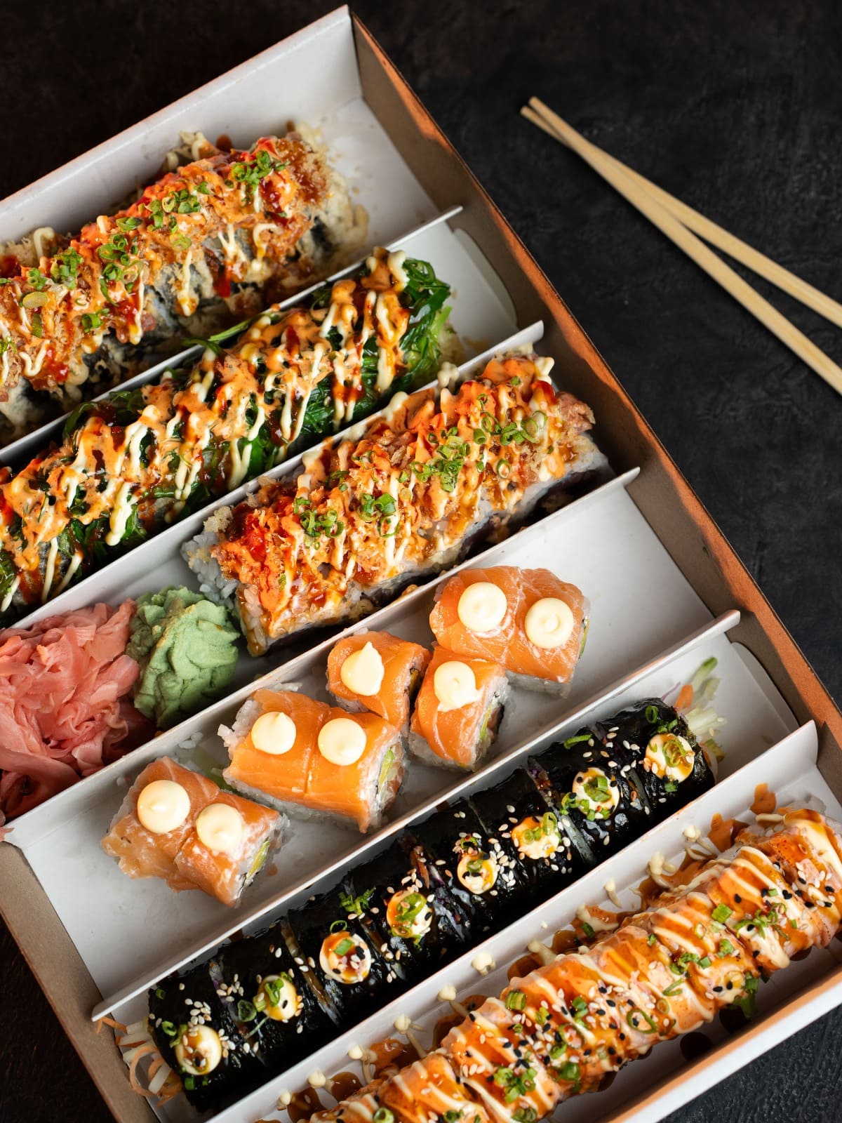 Sushi at Bravo Restaurant Seychelles